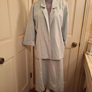 Vintage Joanne 2 pc Mint Dress Suit